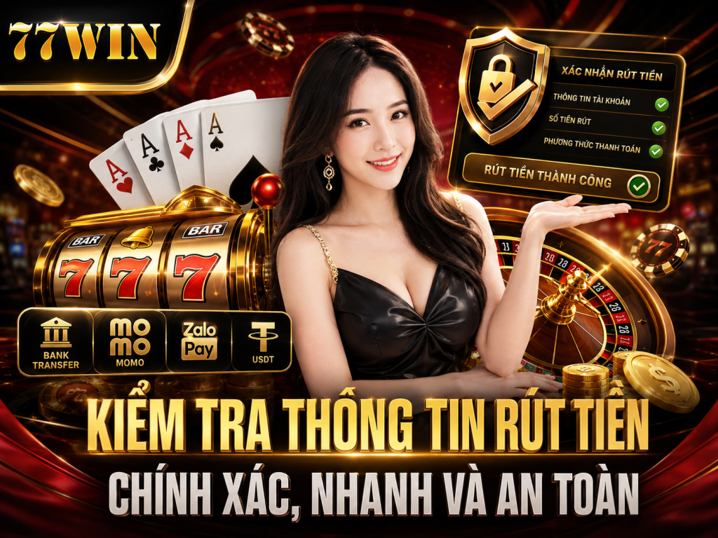 Kiểm tra kỹ thông tin khi thực hiện rút